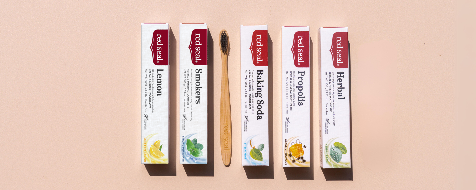 NATRUE formulation change for Red Seal core range of toothpaste