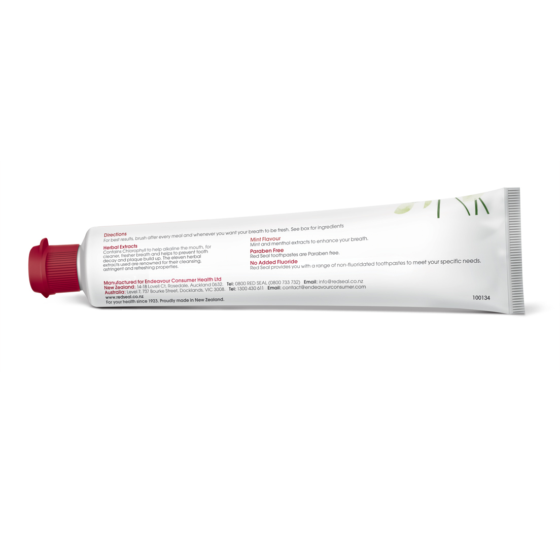 red seal herbal toothpaste ingredients